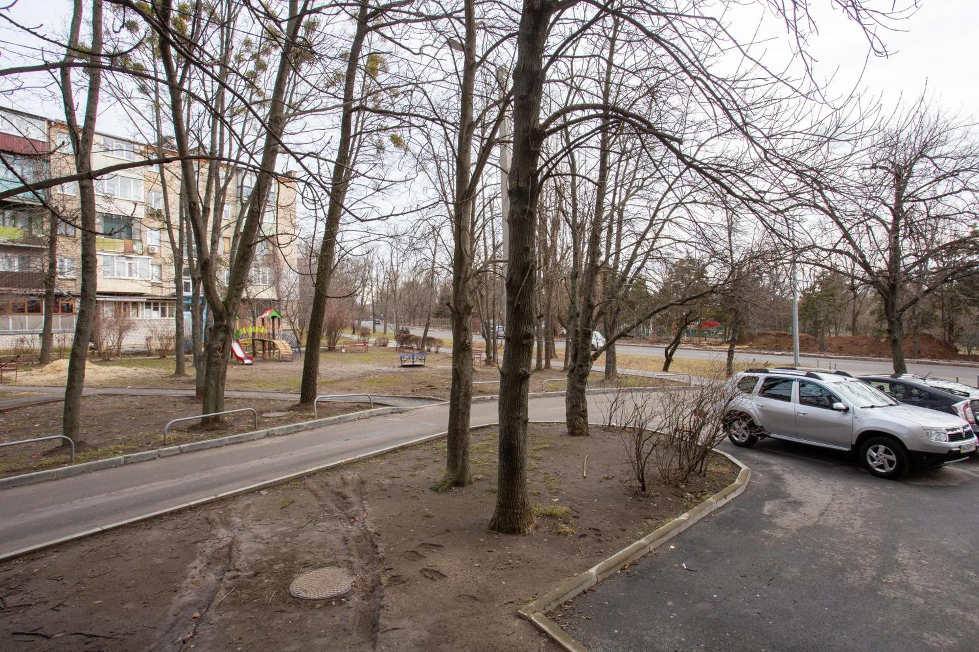 Botanical Garden Area Apartment Kharkiv Exterior photo