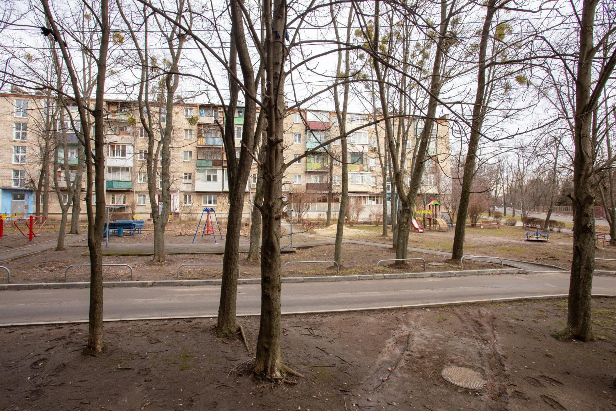Botanical Garden Area Apartment Kharkiv Exterior photo